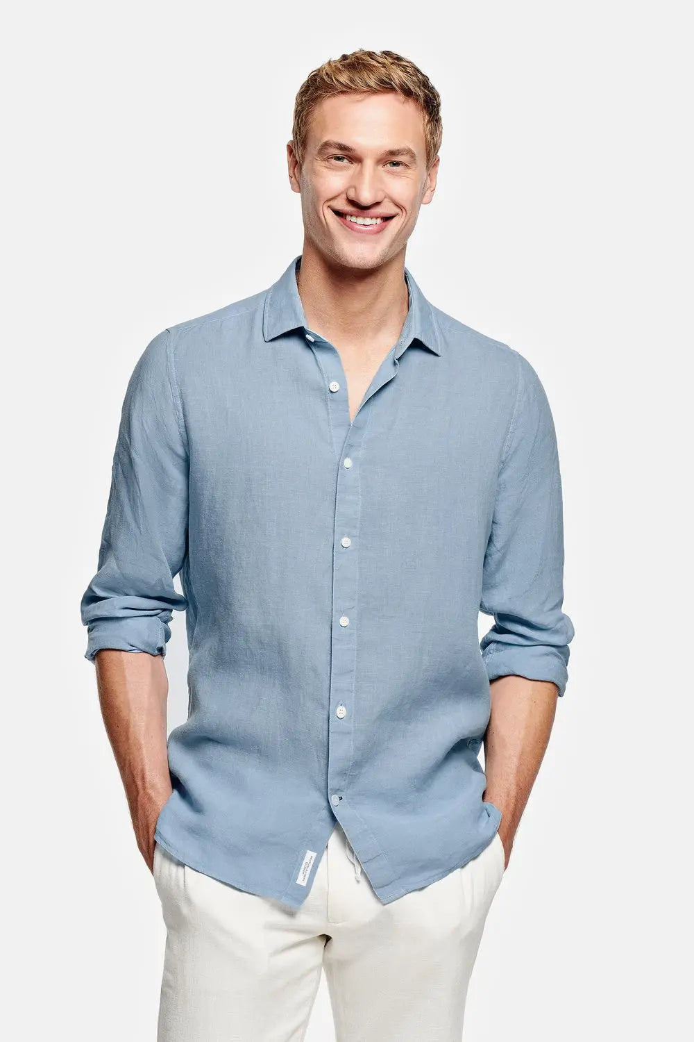 100% Linen Regular-Fit Shirt