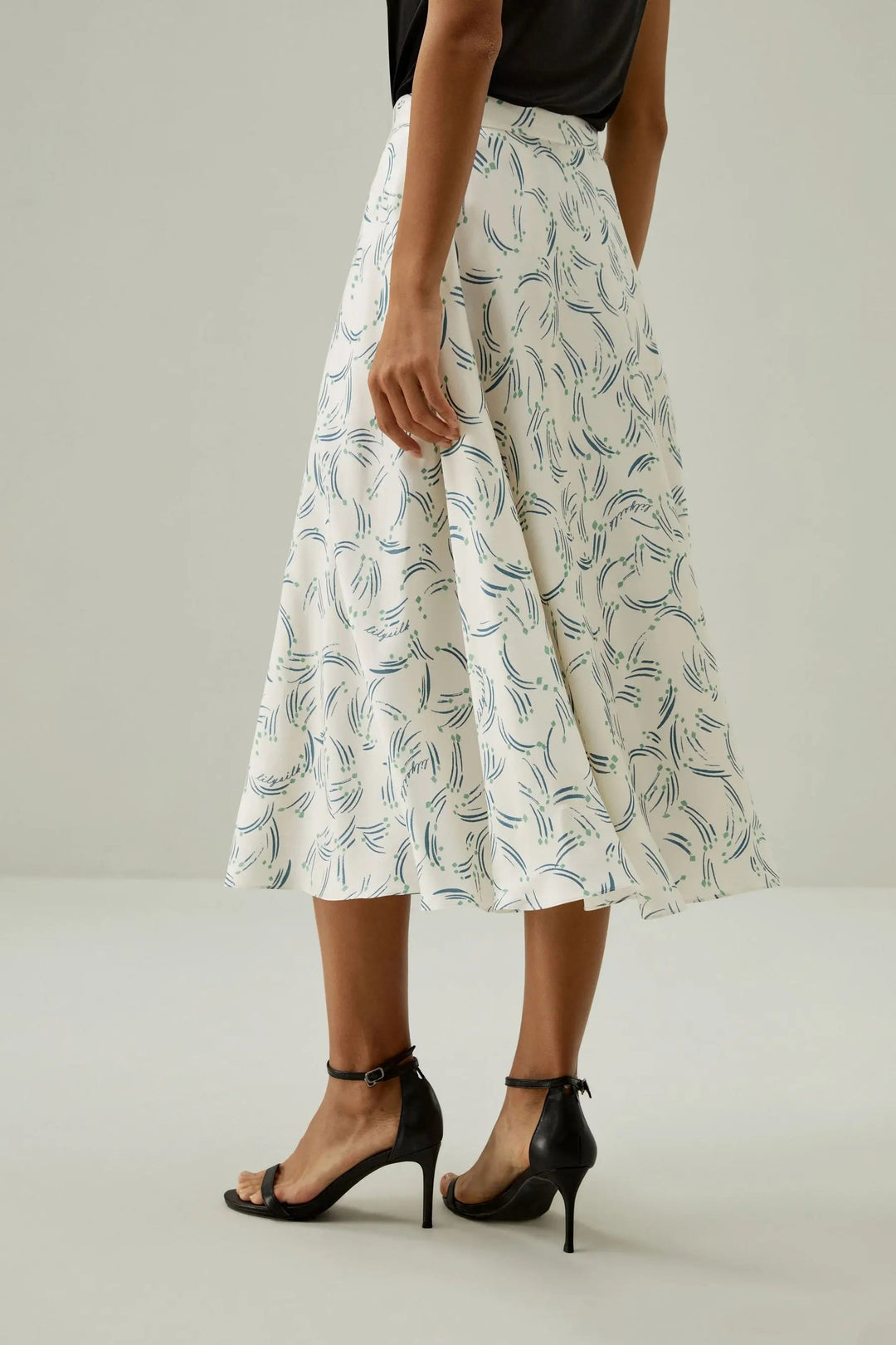 Botanical A-Line Skirt