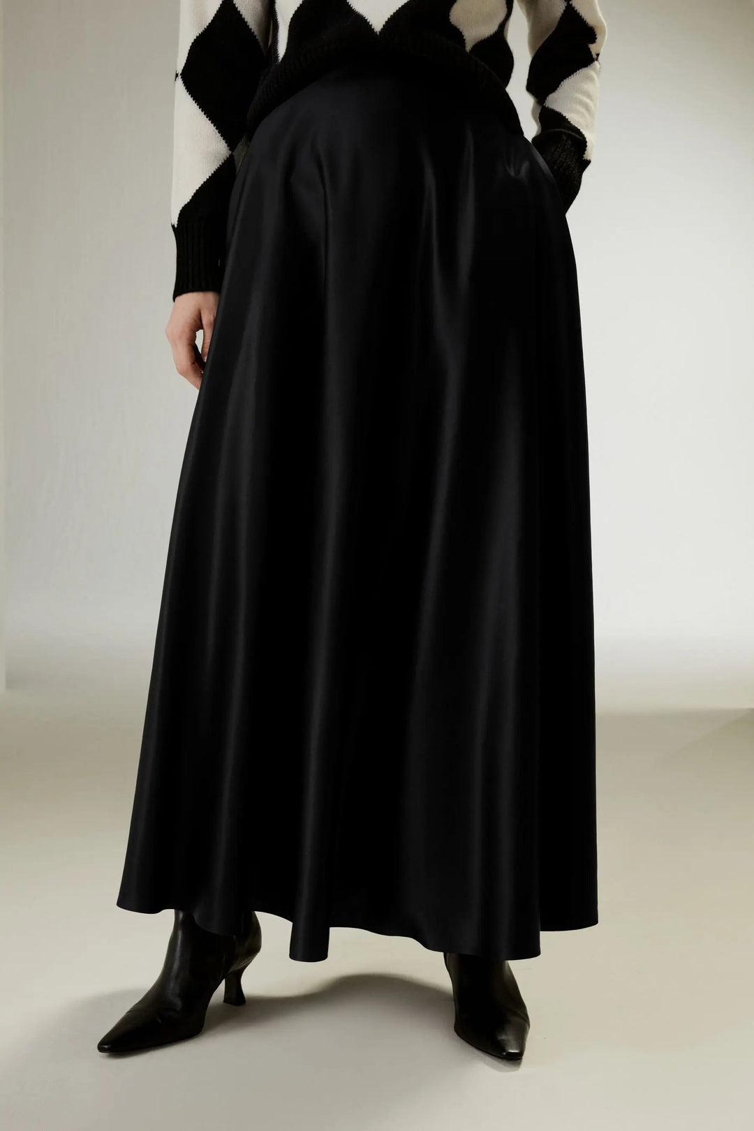 Silk Maxi Skirt