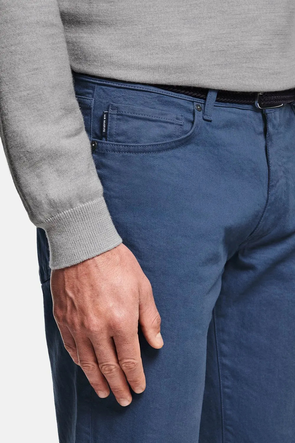 Five-Pocket Colored Jeans