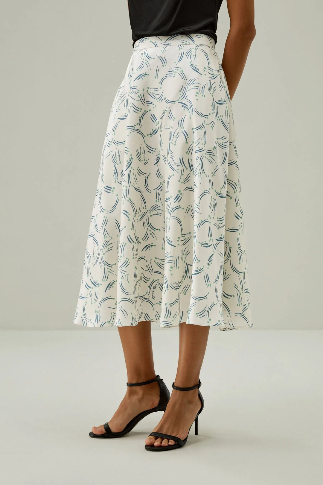 Botanical A-Line Skirt
