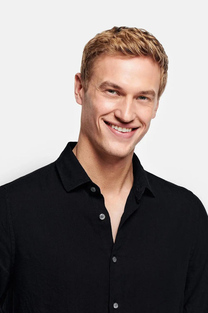 100% Linen Regular-Fit Shirt