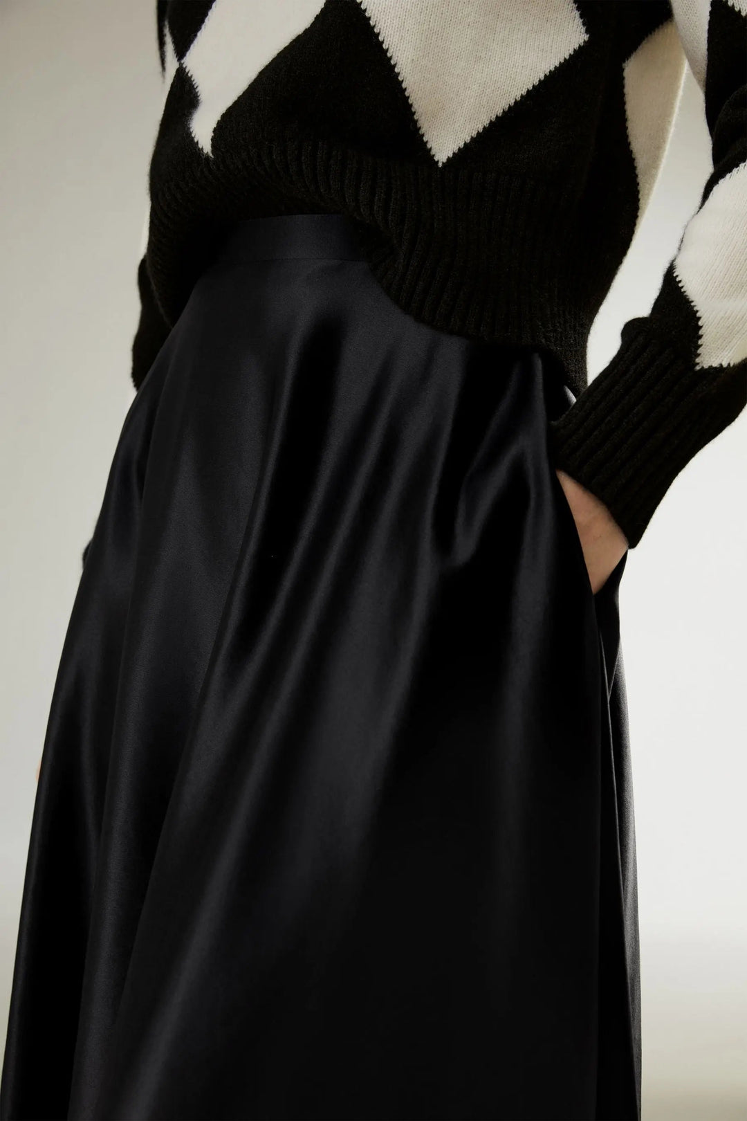 Silk Maxi Skirt
