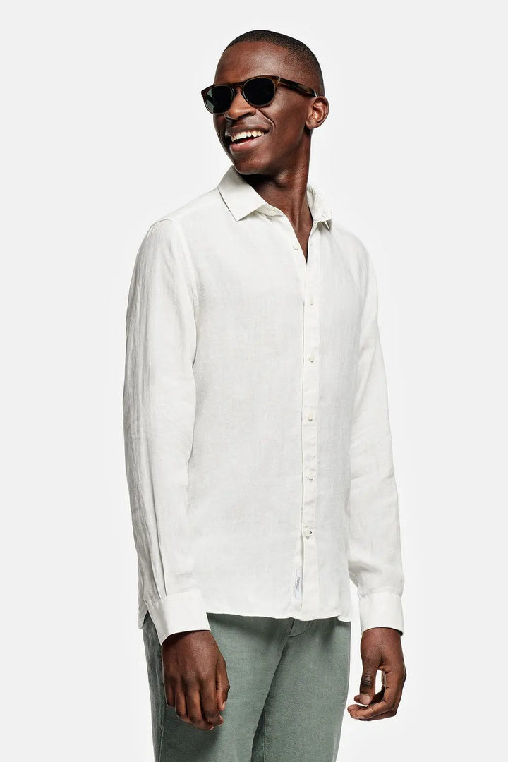 100% Linen Regular-Fit Shirt