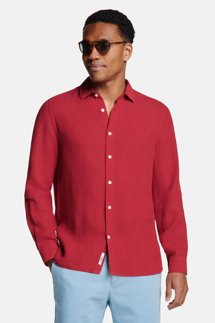 100% Linen Regular-Fit Shirt