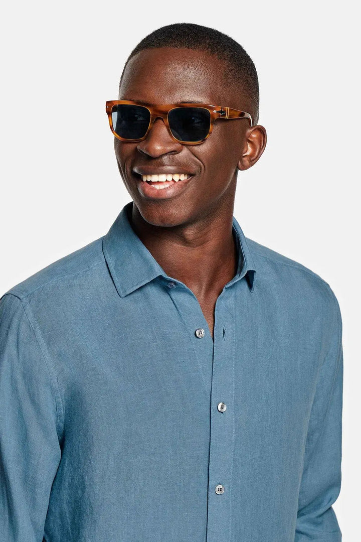 100% Linen Regular-Fit Shirt
