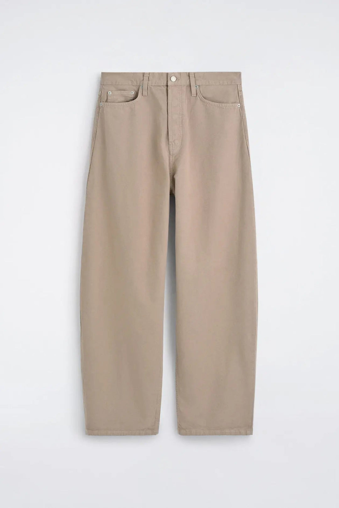 MALLOW RELAXED-FIT BARREL-LEG JEANS