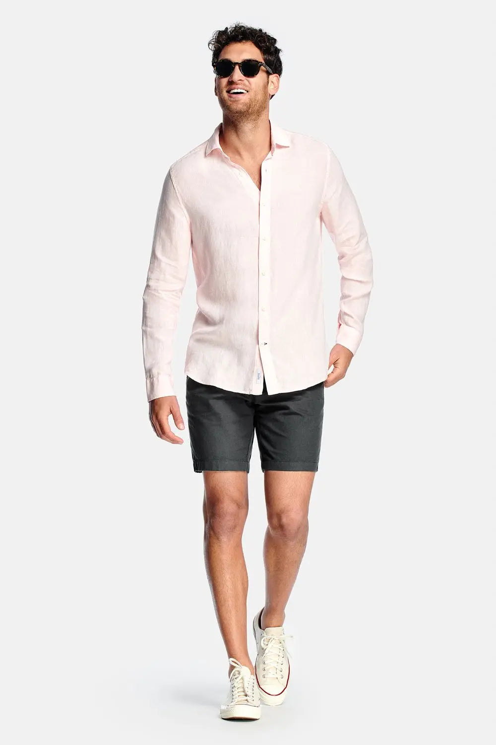 100% Linen Regular-Fit Shirt
