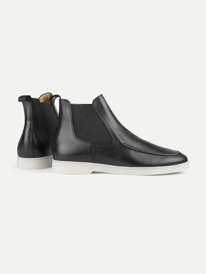 Leather Chelsea Boots Black