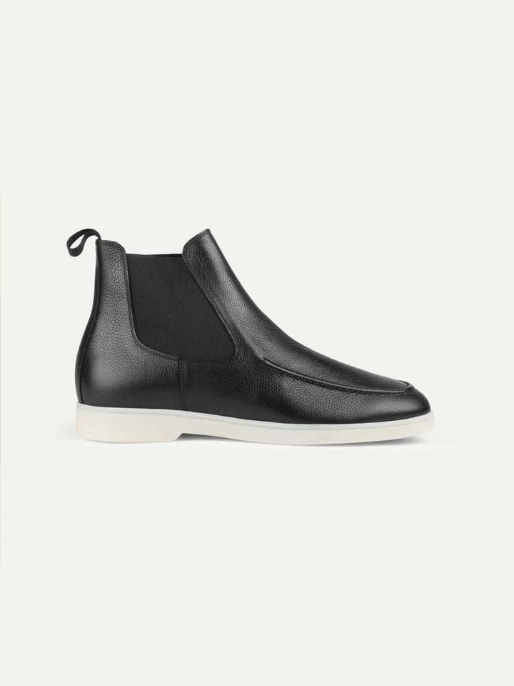 Leather Chelsea Boots Black