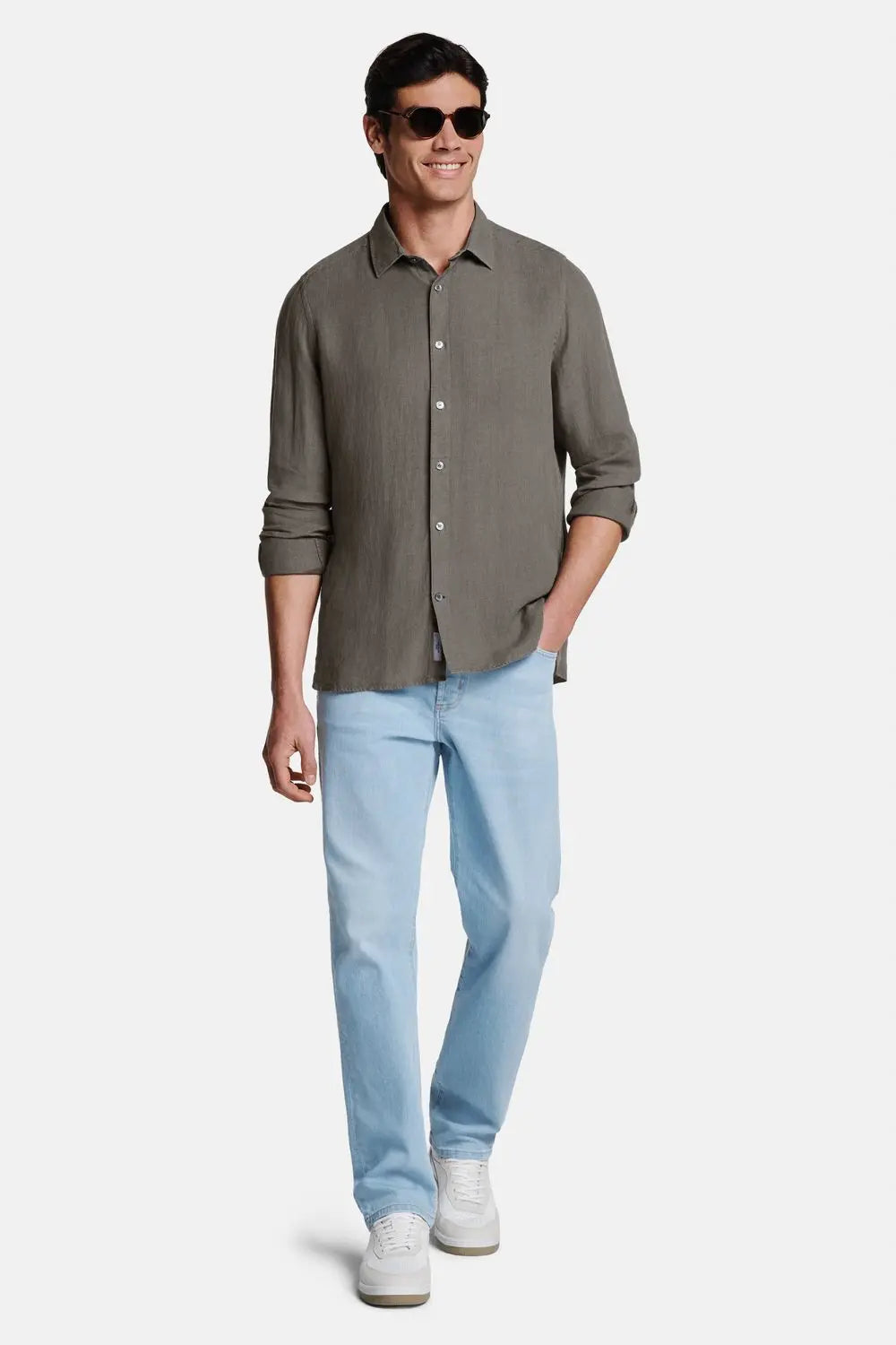 100% Linen Regular-Fit Shirt