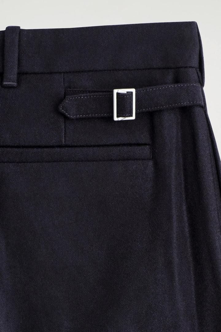 WOOL RELAXED-FIT STRAIGHT-LEG TROUSERS