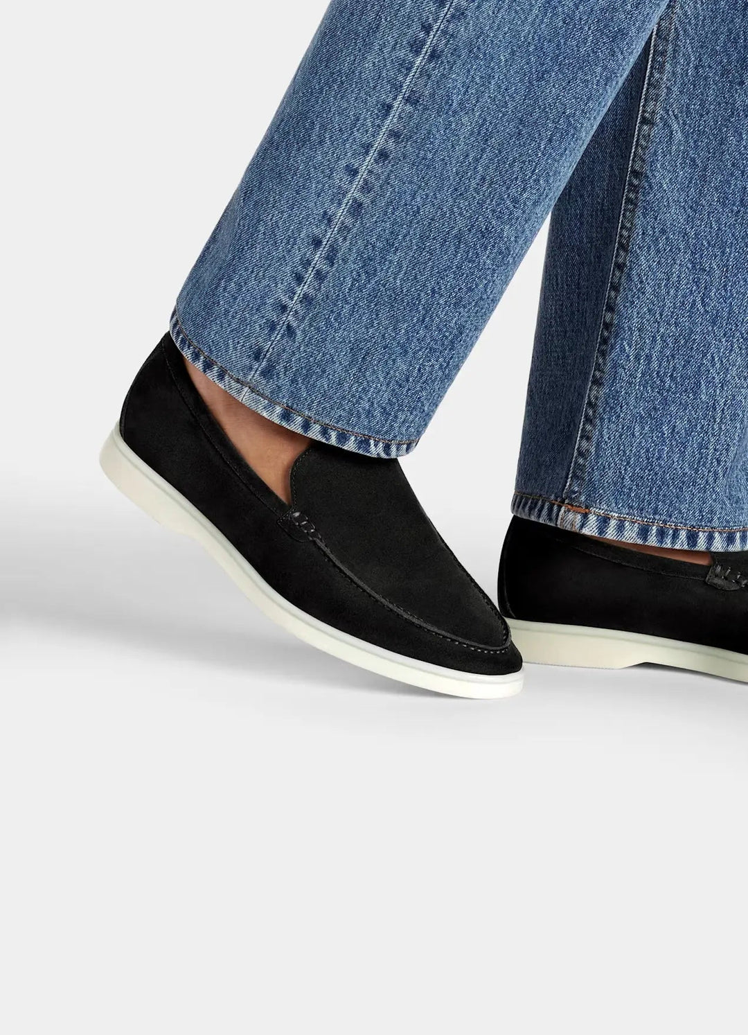 Italian Calf Suede Loafer