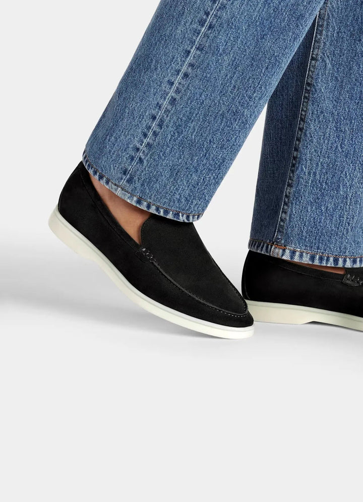 Italian Calf Suede Loafer