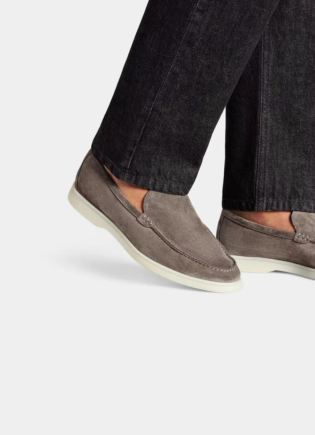 Italian Calf Suede Loafer