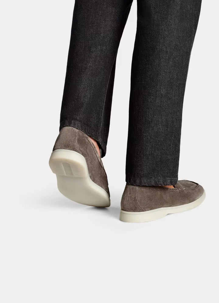 Italian Calf Suede Loafer