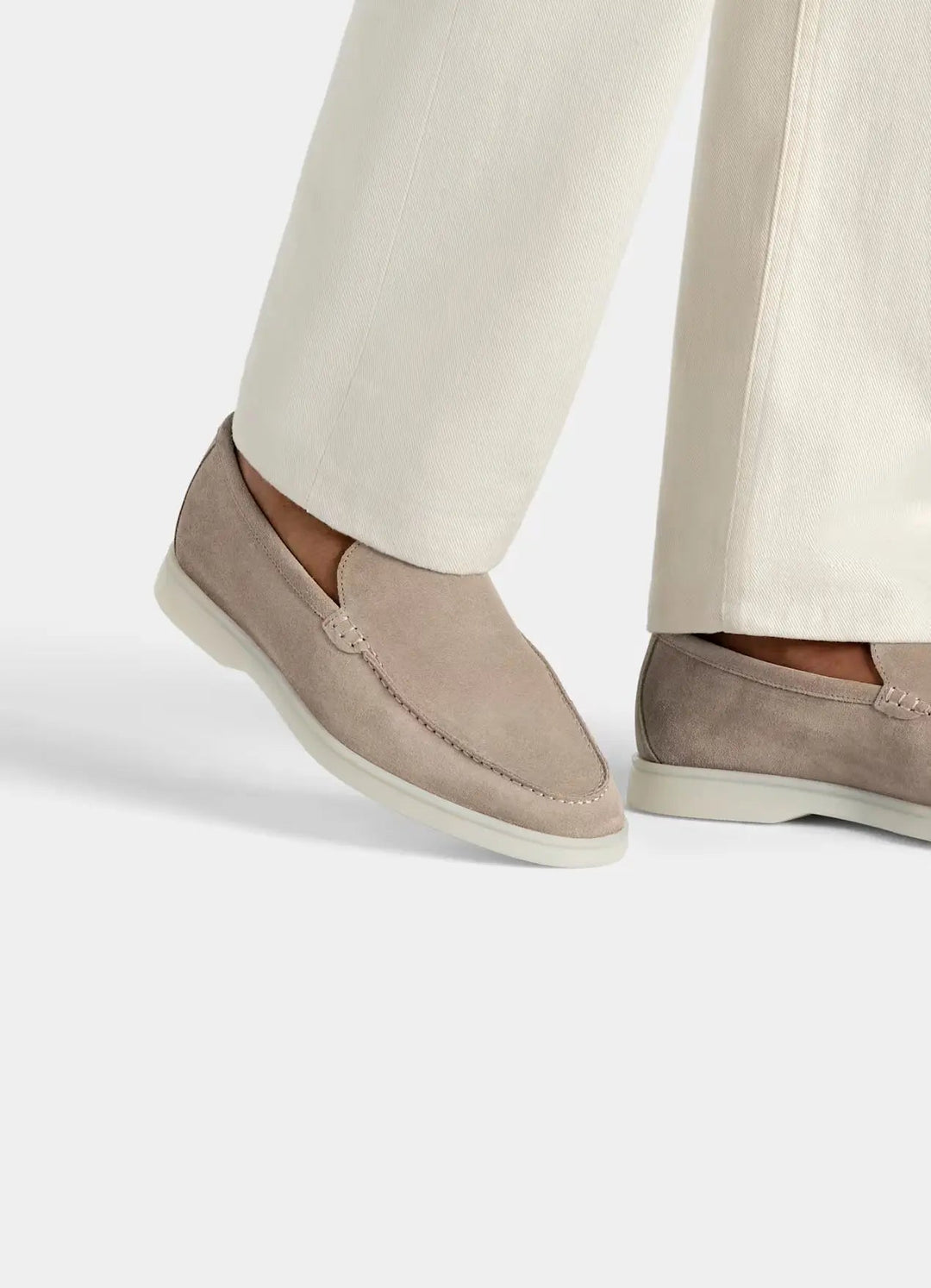 Italian Calf Suede Loafer