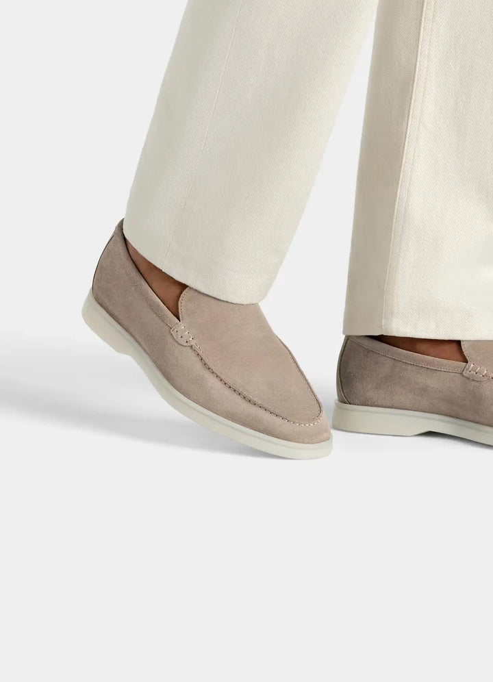 Italian Calf Suede Loafer