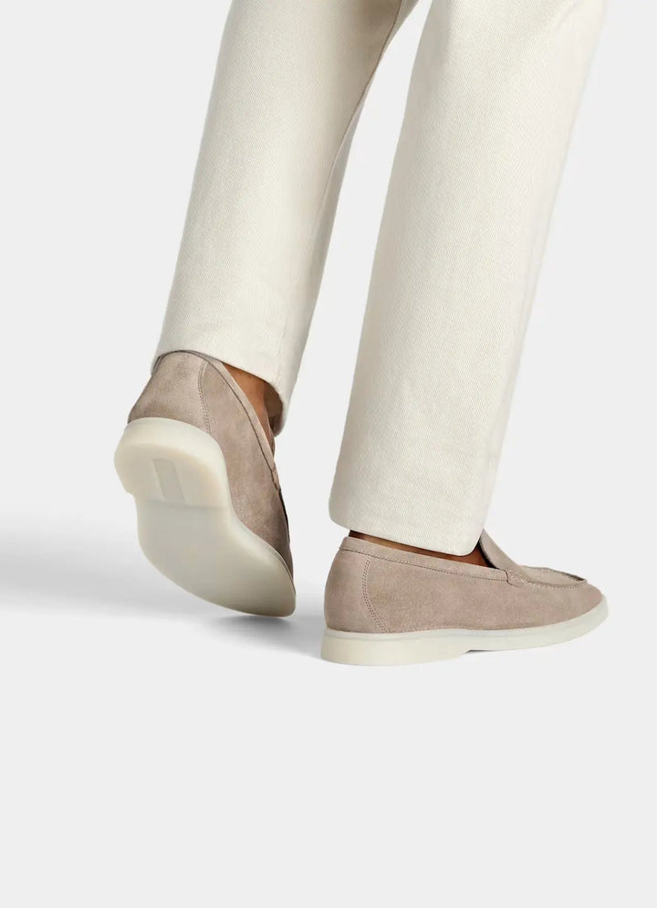 Italian Calf Suede Loafer