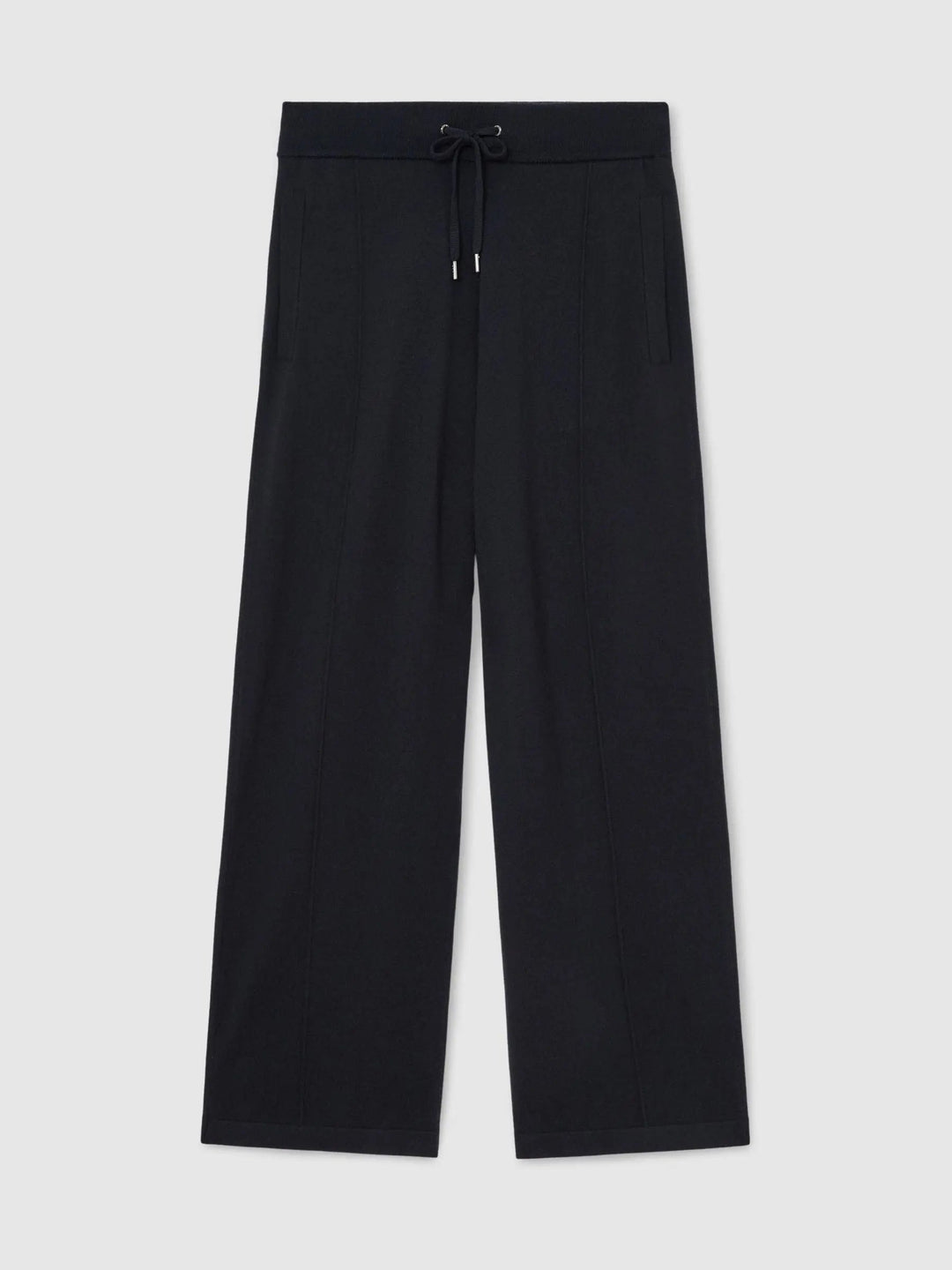 Merino Wool-Blend Relaxed-Fit Joggers in Navy