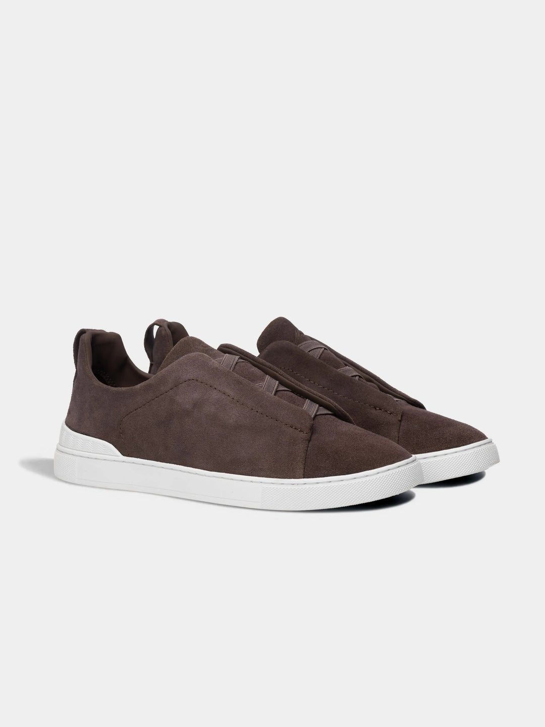 Suede Low Sneakers Brown