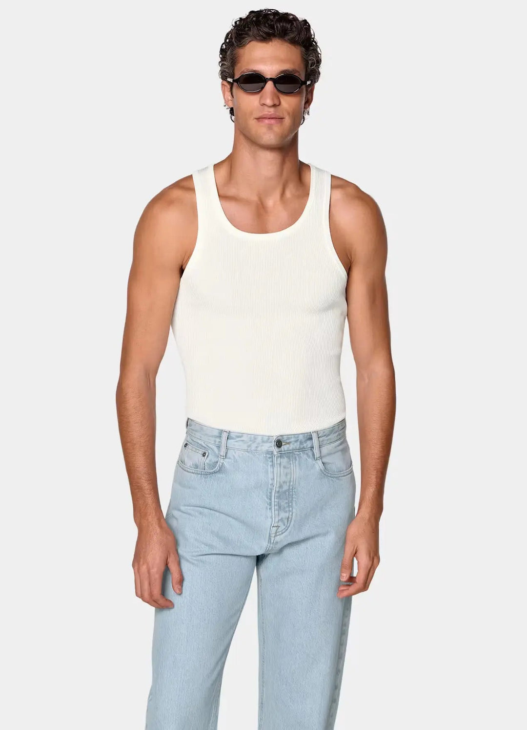 100% Cotton Ribbed Tank Top