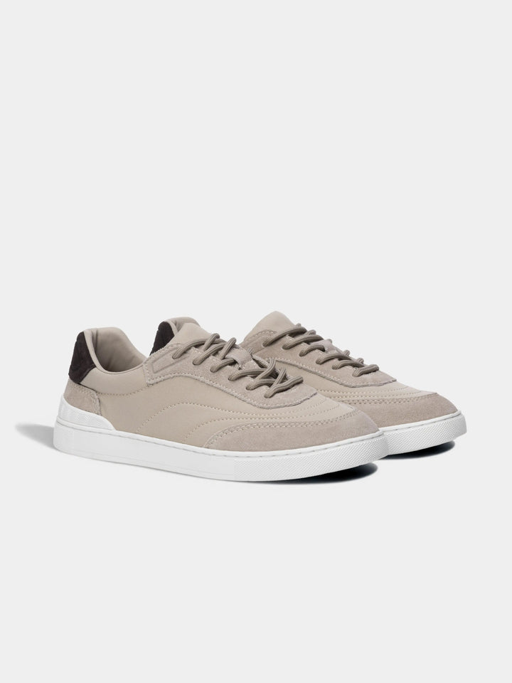Suede Low Sneakers Sand
