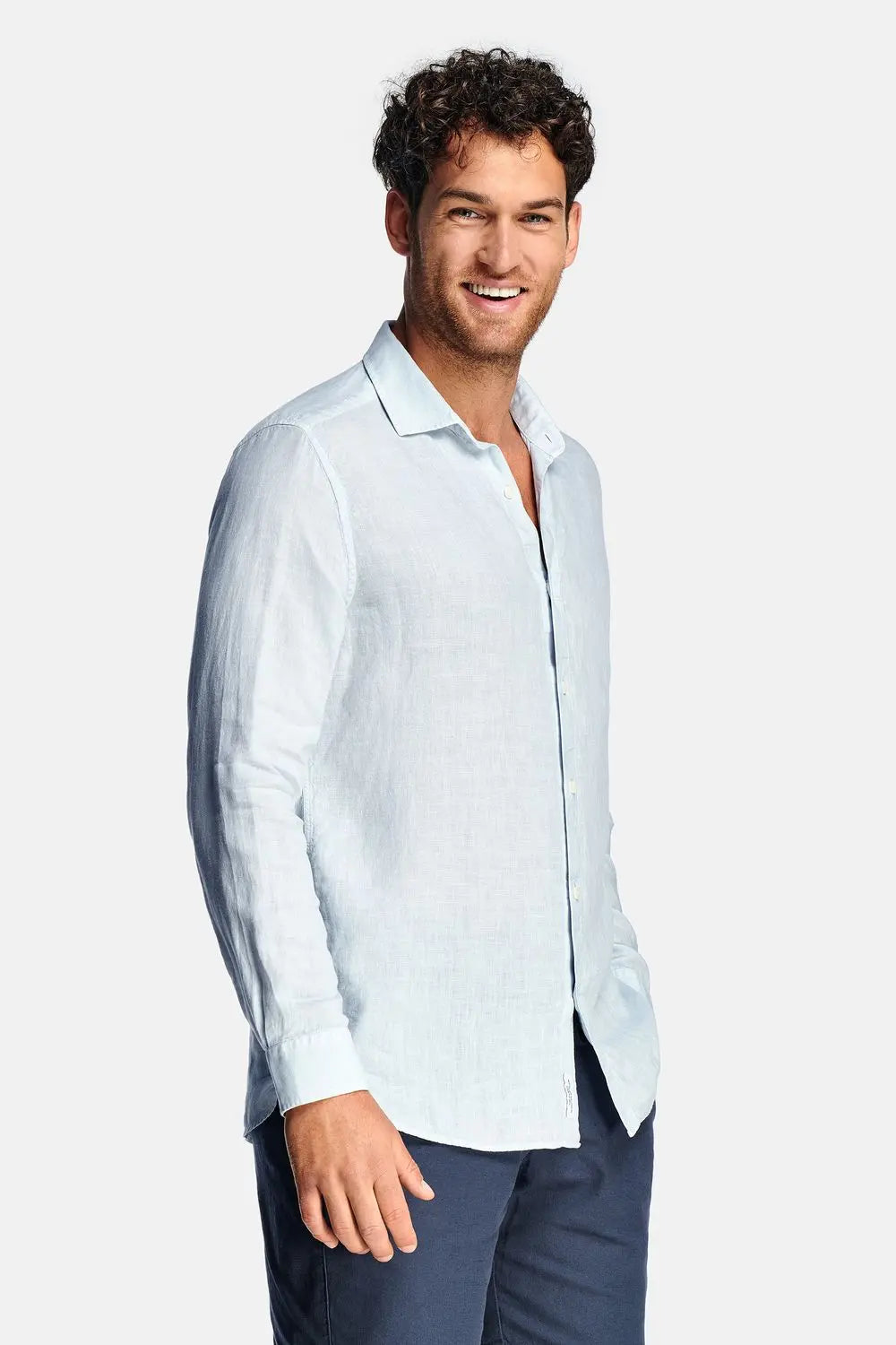100% Linen Regular-Fit Shirt