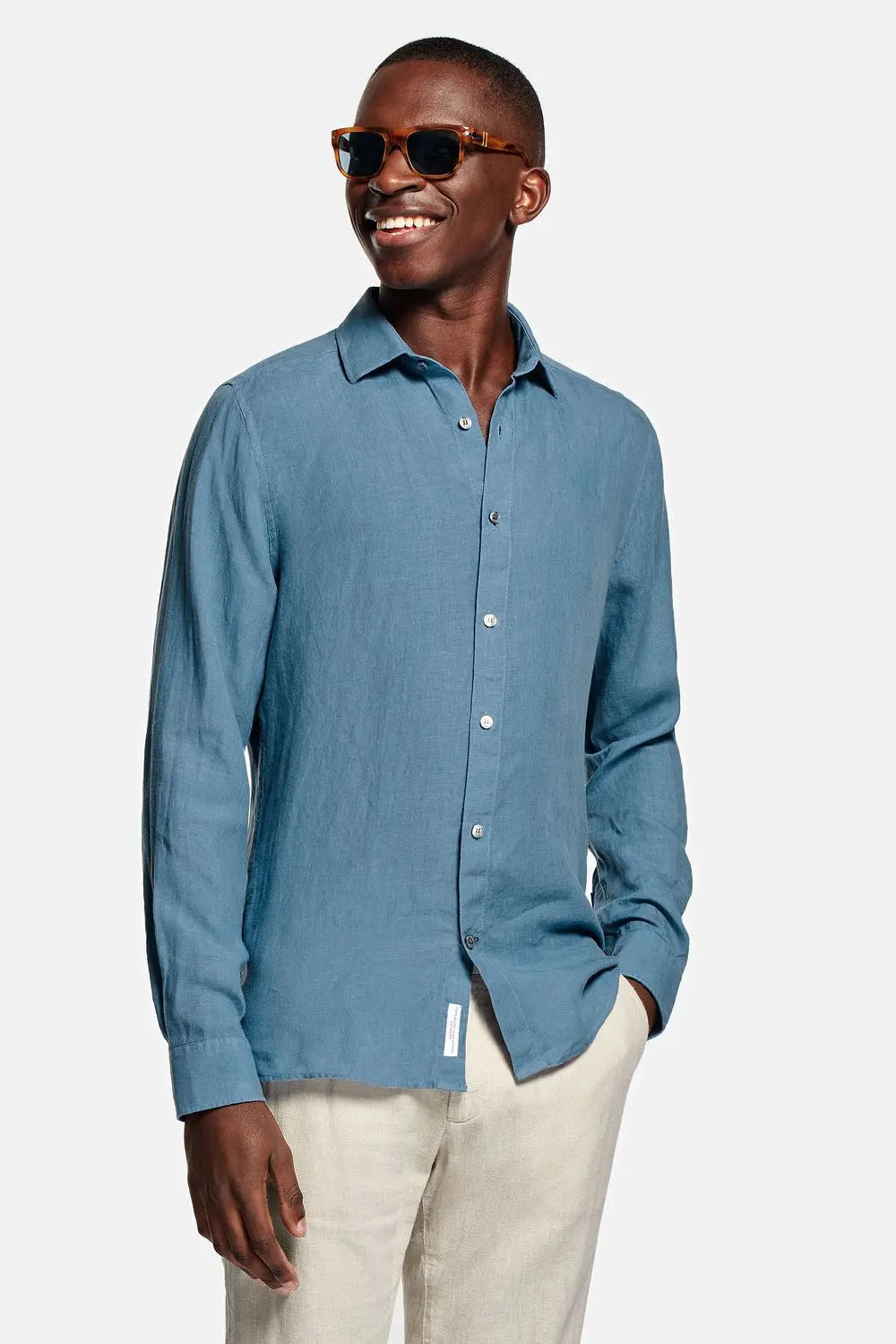 100% Linen Regular-Fit Shirt