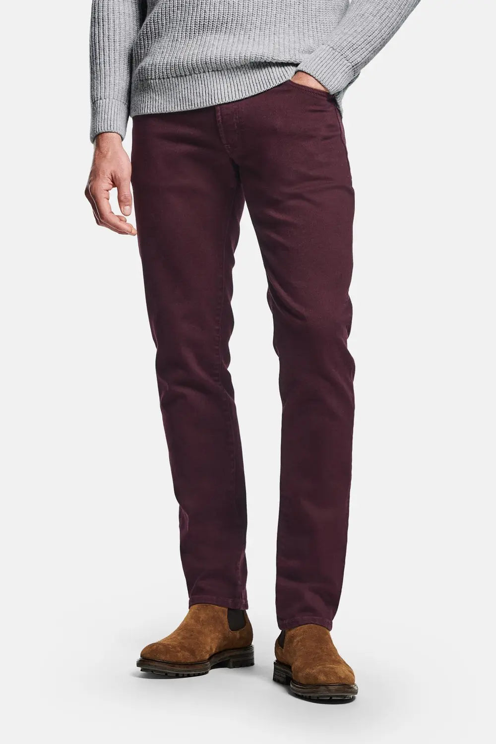 Five-Pocket Colored Jeans