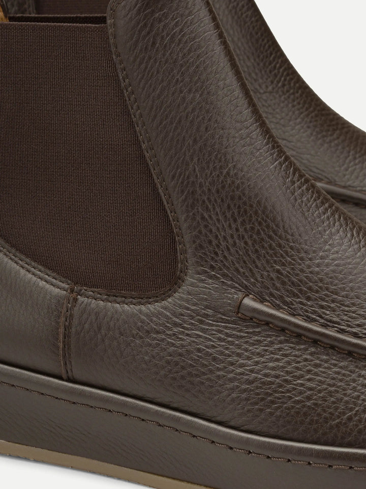 Leather Chelsea Boots Brown