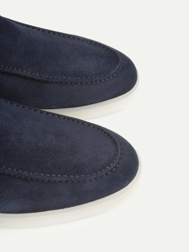 Suede Chelsea Boots Navy