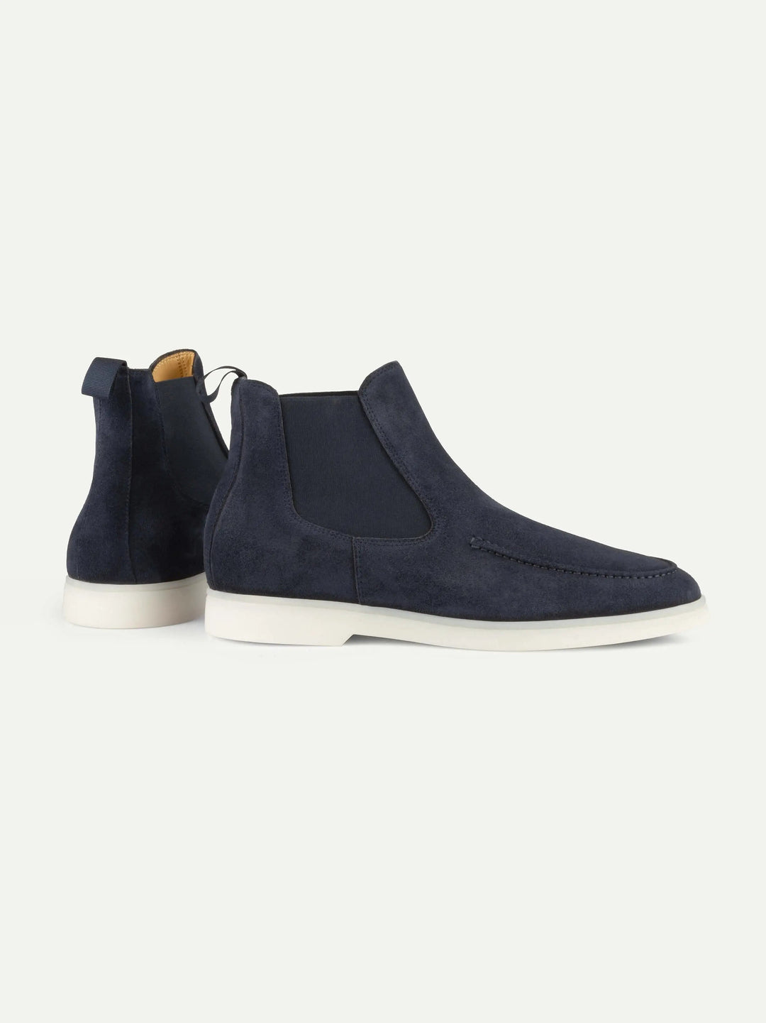 Suede Chelsea Boots Navy