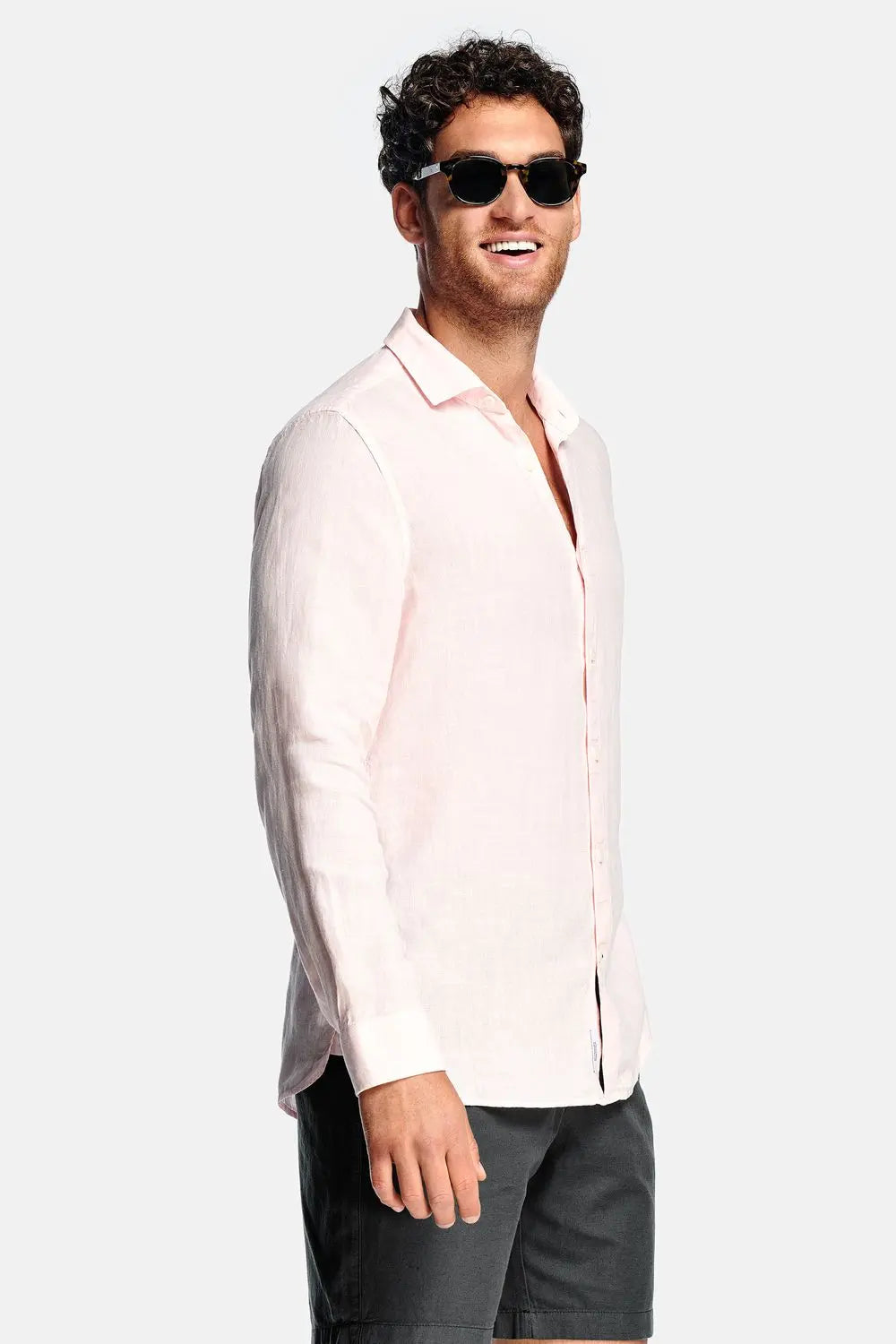 100% Linen Regular-Fit Shirt