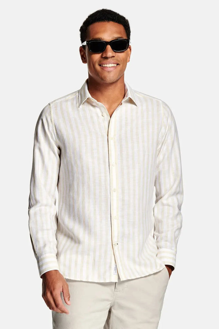 100% Linen Regular-Fit Shirt