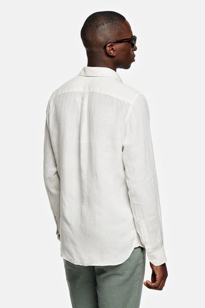 100% Linen Regular-Fit Shirt