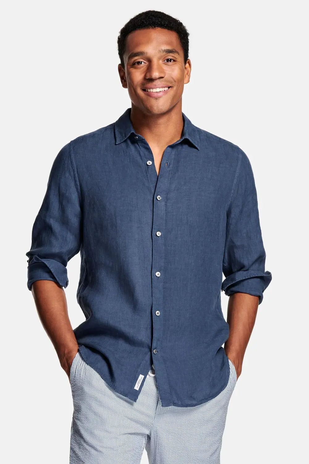 100% Linen Regular-Fit Shirt
