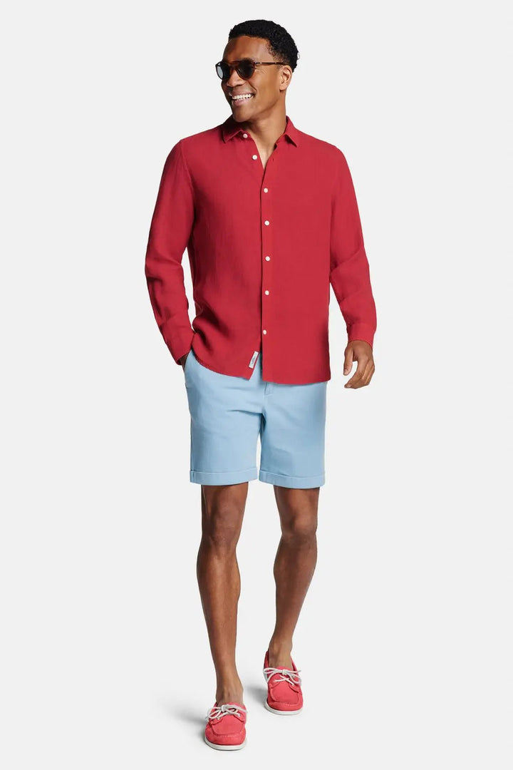 100% Linen Regular-Fit Shirt