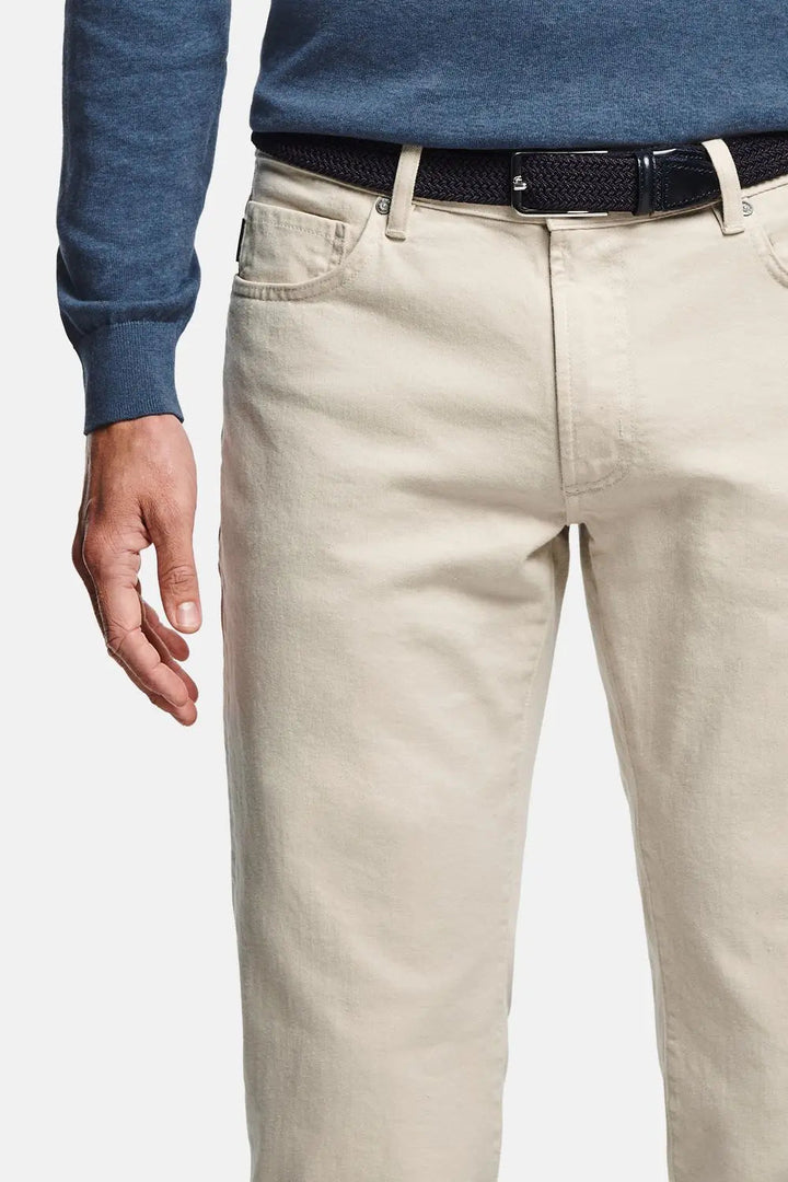 Five-Pocket Colored Jeans