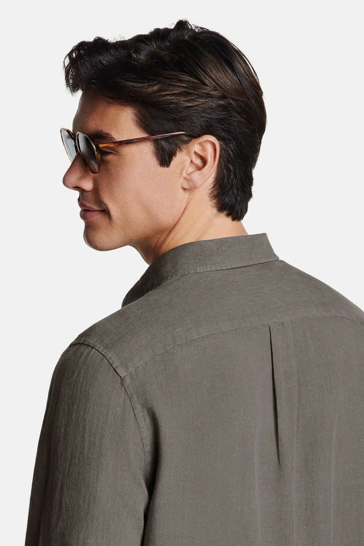 100% Linen Regular-Fit Shirt