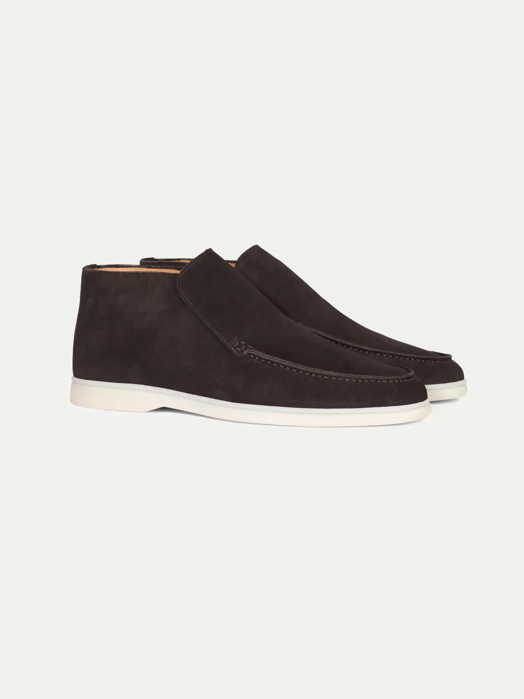 Suede High Loafers Midnight