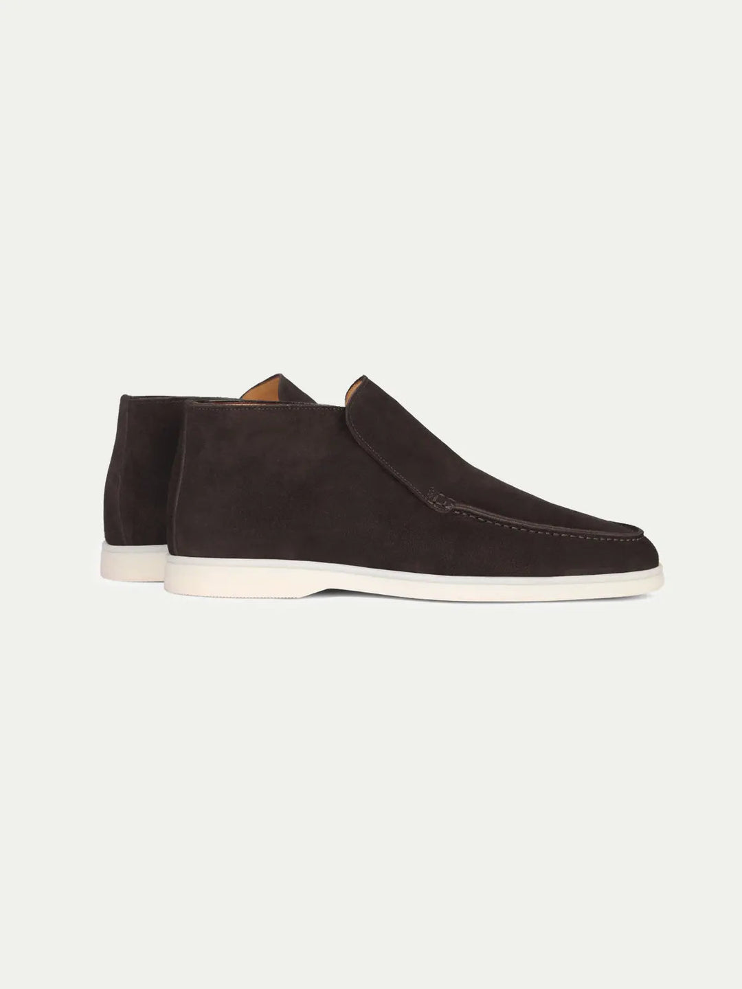 Suede High Loafers Midnight