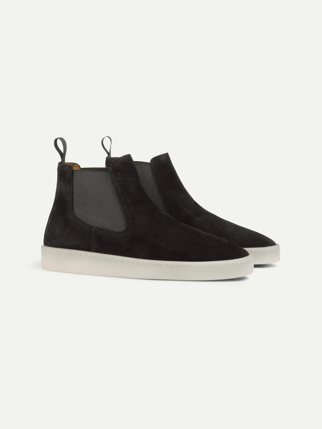 Suede Chelsea Boots Black