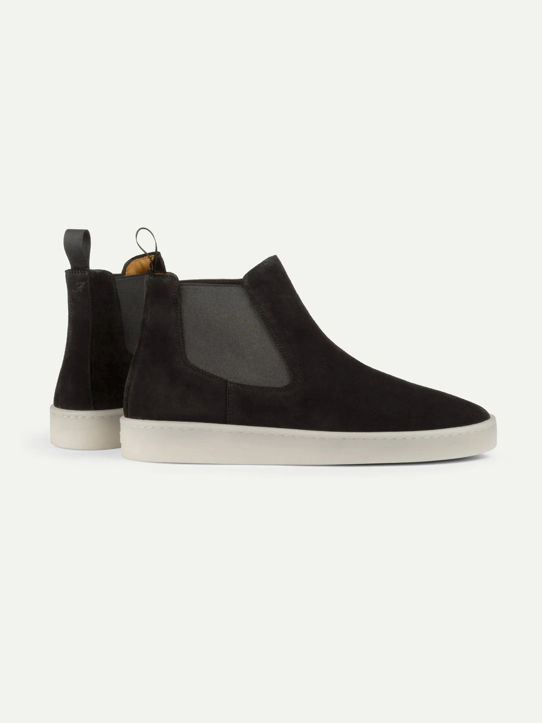 Suede Chelsea Boots Black
