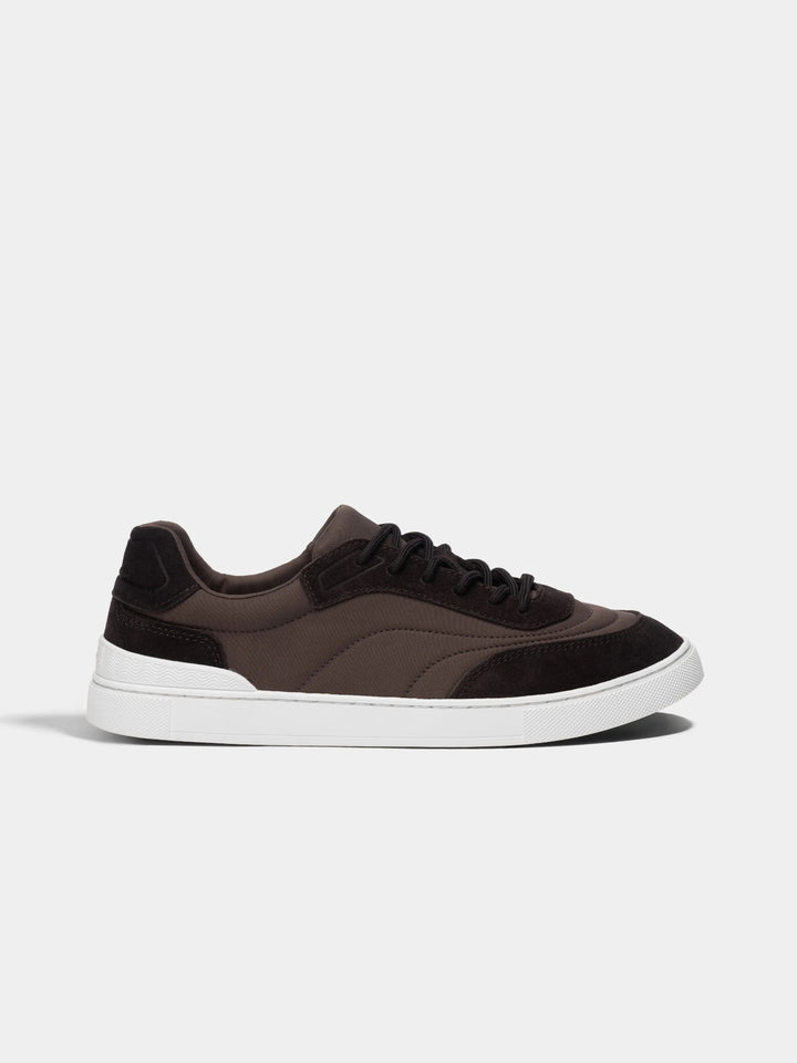 Suede Low Sneakers Brown