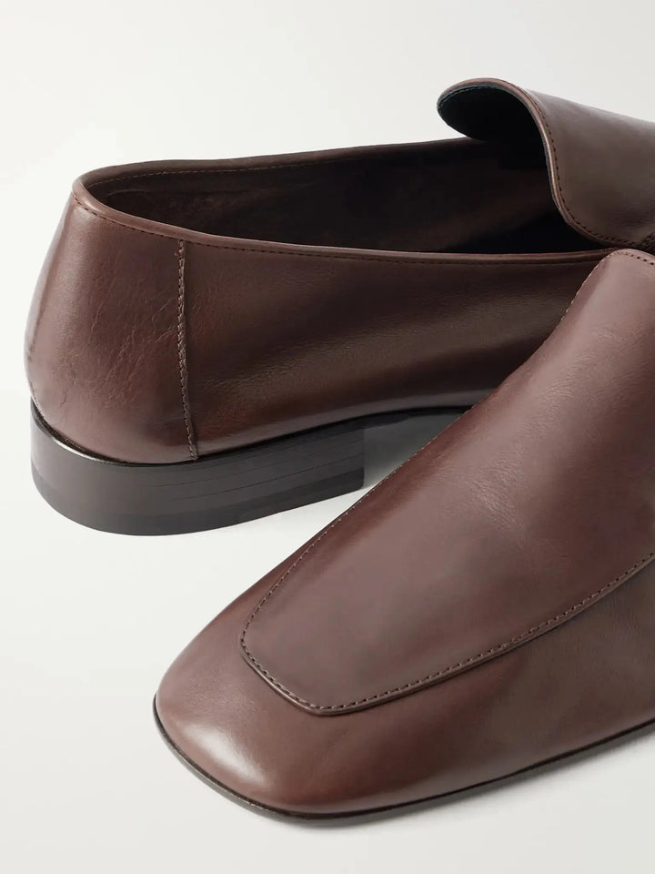 Leather Loafers