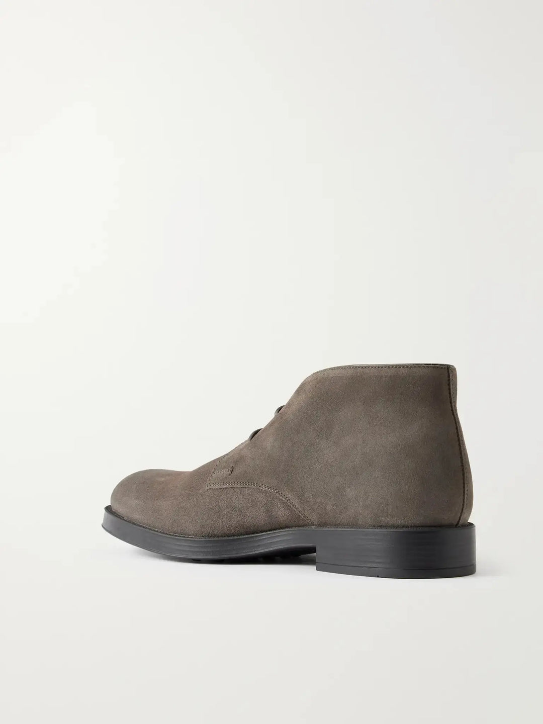 Suede Lace-Up Boots