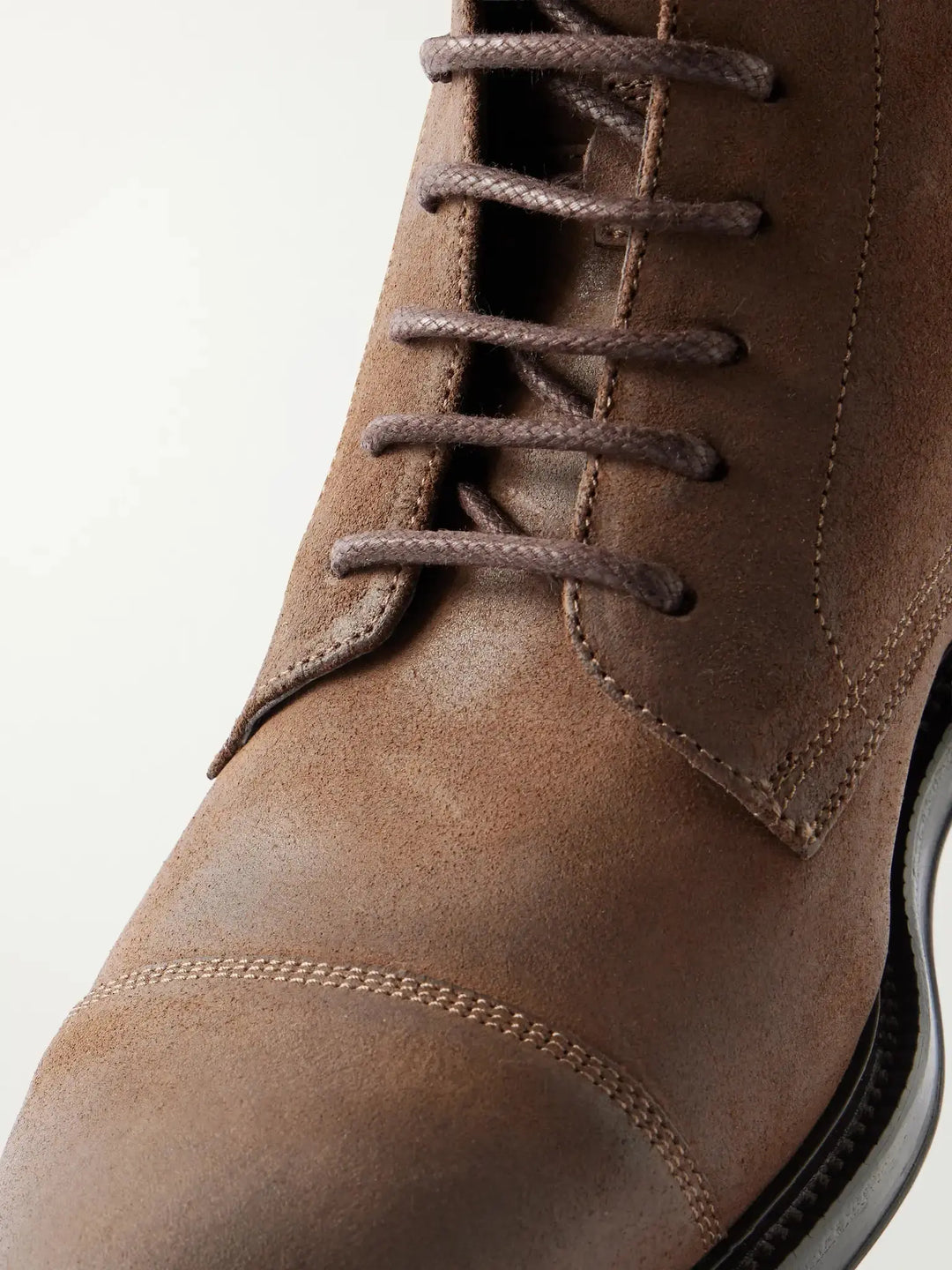 Suede Derby Boots