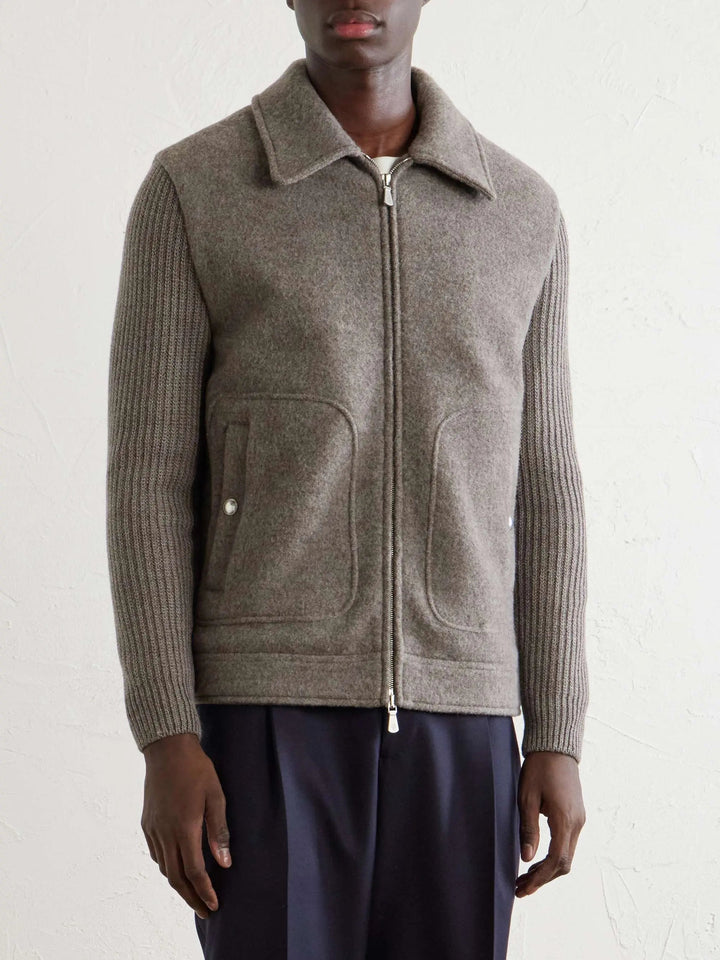 Knitted Wool Jacket