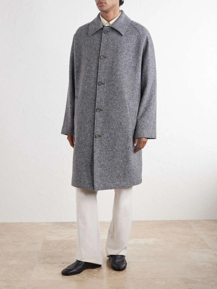 Wool-Blend Coat